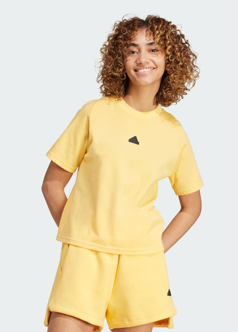 Помаранчева всесезон футболка z.n.e. adidas