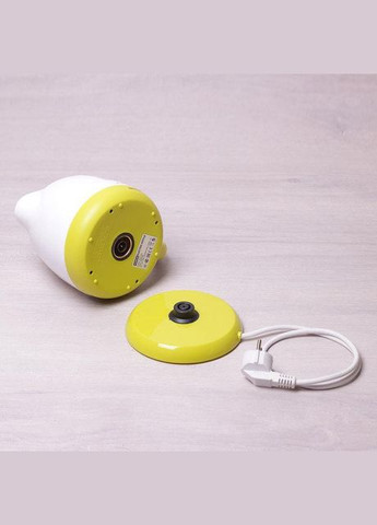 Електрочайник білий з салатовим на 1 л KM-1719A Kamille (337093460)