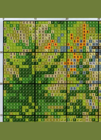 Набір для вишивання за нанесеною на канву схемою "Autumn scenery". AIDA 14CT printed 46*29 см Joy Sunday (313614240)