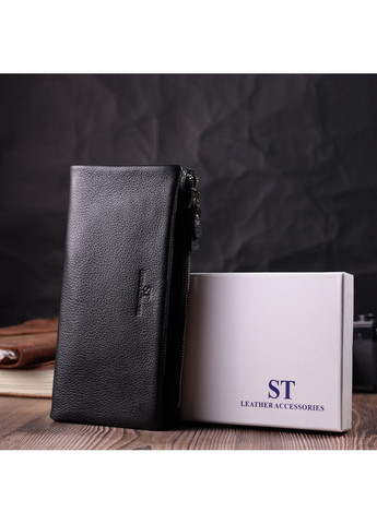 Жіночий шкіряний гаманець 21х10,5х2 см st leather (288048502)