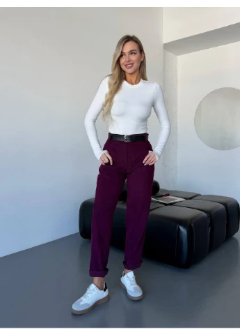 Жіночі вельветові штани Fashion (381926757)