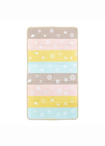 Дитячий Термокилимок двосторонній складний (Кольорові кола) El Camino ME 1135, 180х100х1 см No Brand (330602111)