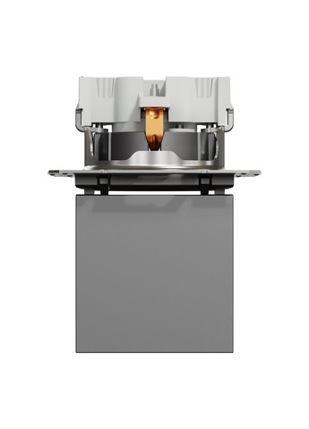 Розетка з кришкою та з заземленням, Антрацит, Asfora, EPH3100171 Schneider (372582378)