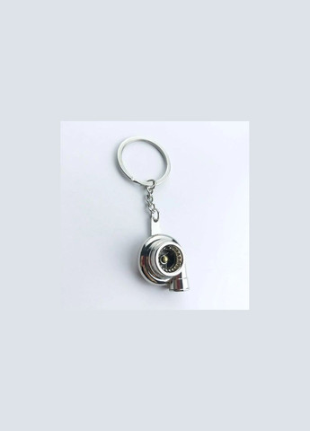 Металлический брелок-турбина | Автомобильный сувенир в виде турбины No Brand (346440101)