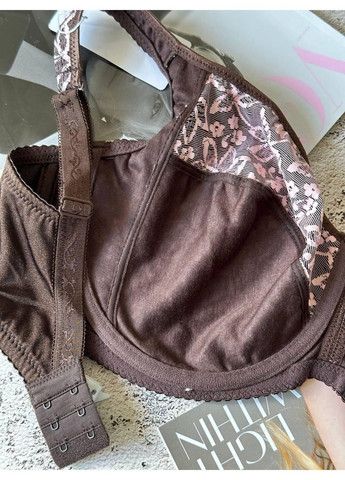 Коричневий коричневий бюстгальтер великих розмірів на чашку h Lanny Mode