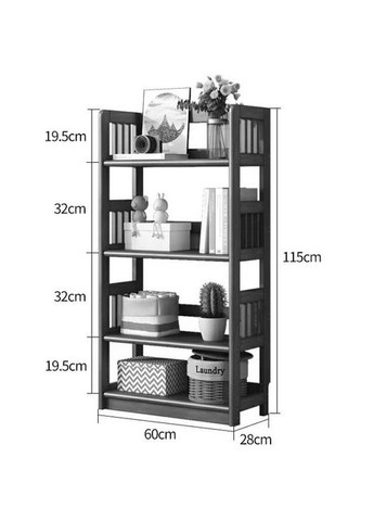 Стелаж кухонний з дерева Лемай 460 мокко (СТА-46011910) No Brand (327868707)