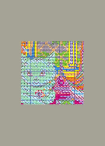 Набор для вышивания по нанесённой на канву схеме "Black Cat". AIDA 14CT printed, 22*30 см Joy Sunday (313612997)