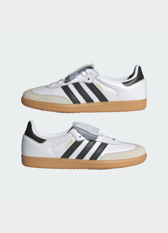 Кроссовки Samba LT adidas белые всесезоны (342394739)