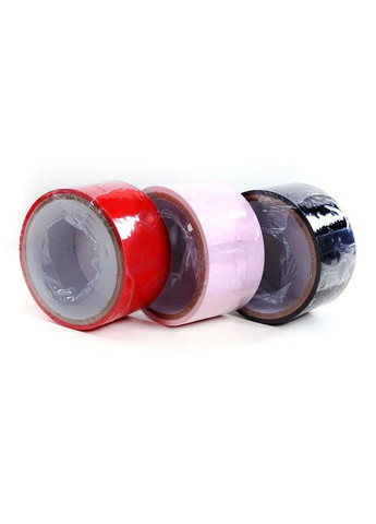 БДСМ- Скотч для бандажу Duct, чорний, 10 м. We Love (284279507)