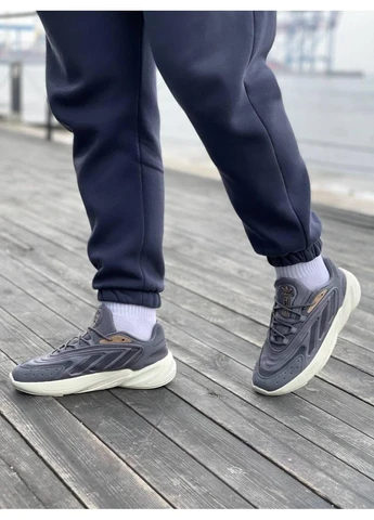 Білі кросівки чоловічі adidas ozelia blue white адідас озелія білі демісезон No Brand
