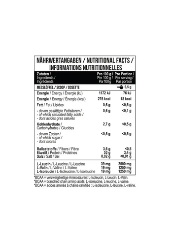 BCAA амінокислоти Zero зелене яблуко 300 г MST (362971355)