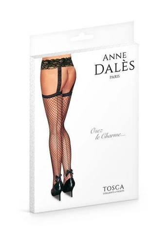 Панчохи з поясом TOSCA T2 Чорні Anne De Ales (282965650)