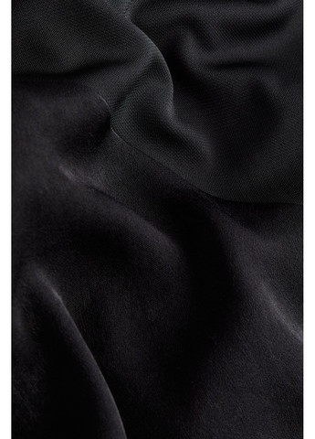 Черное повседневный платье H&M однотонное