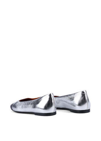 Женские женские балетки 5508-619-72 серебряный кожа Vagabond | серебряные (368527725)