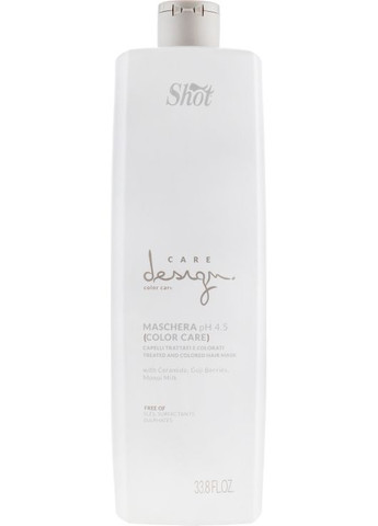 Маска для окрашенных волос Care Design Color Care Treated And Colored Hair Mask 250ml (562503-94674) Shot (368610651)