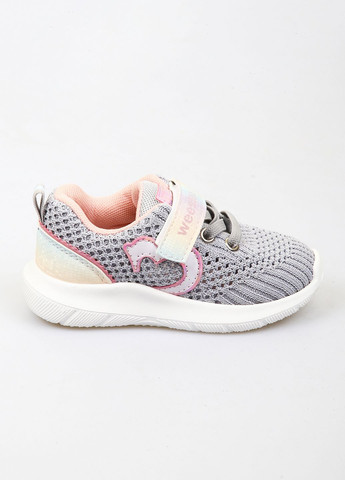 Серые демисезонные кроссовки Weestep