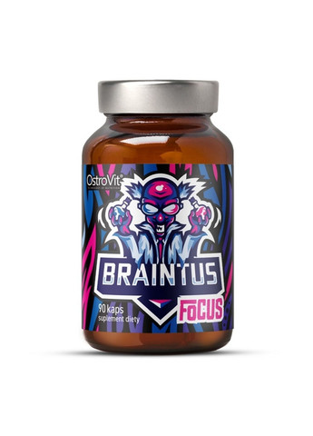 Предтренировочный комплекс Braintus Focus, 90 капсул Ostrovit (293343228)