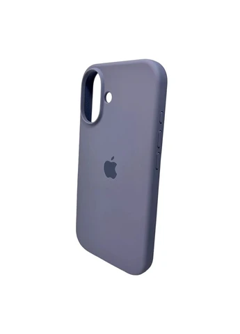 Чехол Silicone Full Case Open Cam для Apple iPhone 16 силикон 28x14 см Лаванда Серый No Brand (403016839)