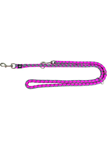 Повідець Cavo L-XL, 2 м х 18 мм, фуксія/графіт Trixie (328925002)