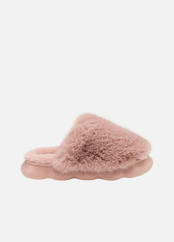 Розовые женские домашние тапочки цвет розовый цб-00265074 No Brand