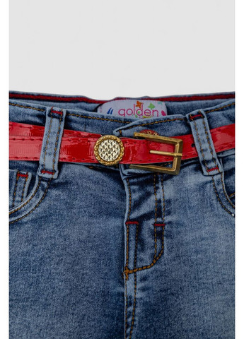 Джинсовые шорты для девочки, 247R1208 Ager (362220032)