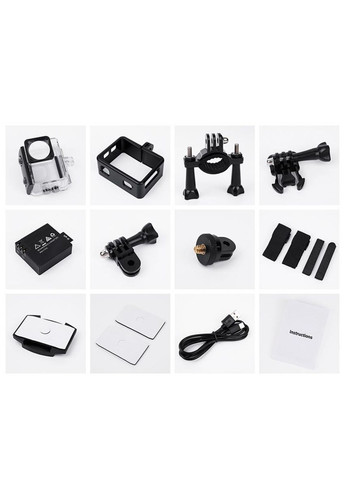 Экшен камера 4K anti-shake sports camera Black Hoco DV102 (322768530)