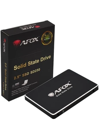 SSD 256Gb 2.5" SATA III 3D NAND QLC, Retail AFOX (382192514)