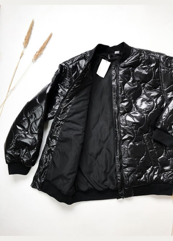 Чорна демісезонна куртка 158 см чорний артикул л329 H&M