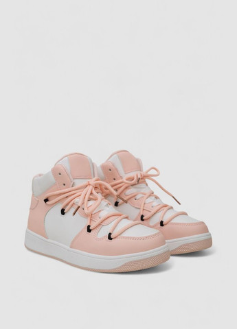 Кроссовки женские Fashion 243R721 пудровые демисезоны (302947683)