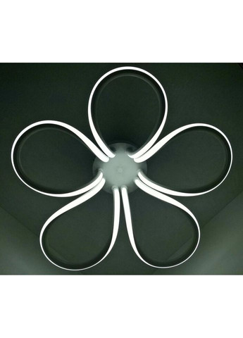 Люстра светодиодная потолочная LED светильник для квартиры на потолок лэд 25099 Белый 19х61х61 см. Sunnysky (335975012)