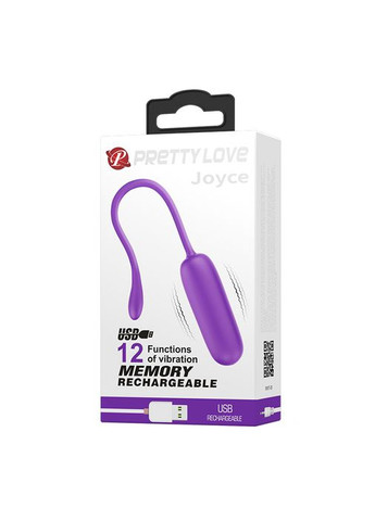 Віброяйце - Pretty Love Joyce Vibrating Egg Purple Drive LyBaile (322536033)