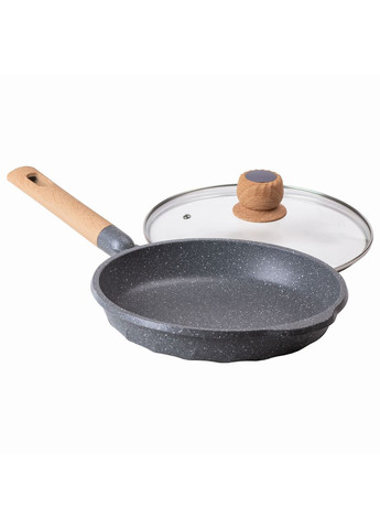 Алюмінієва сковорода 2,2 л, мармурове антипригарне покриття Ø 26 см, сірий MGC HP-4-424G Jooki (358706202)