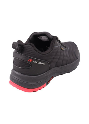 Черные кроссовки мужские черные текстиль Yike 33-24DK