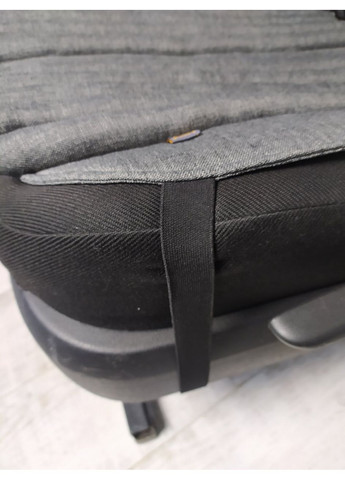 Ергономічна подушка з ефектом овчини на авто крісло. Чорний. AV-1H-104 Ekko Seat (353718731)