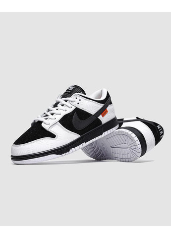 КРОСІВКИ ЖІНОЧІ NIKE SB X TIGHTBOOTH DUNK LOW PRO BLACK WHITE НАЙК СБ ДАНК No Brand чорні демісезони (367178159)