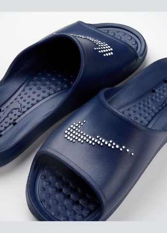Синие мужские тапочки victori one shower slide cz5478-400 синие Nike