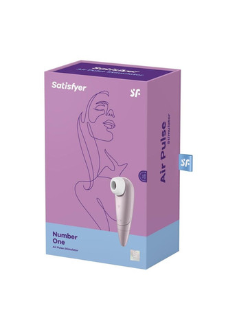 Безконтактний вібромасажер Number One, рожевий перламутр Satisfyer (347312811)