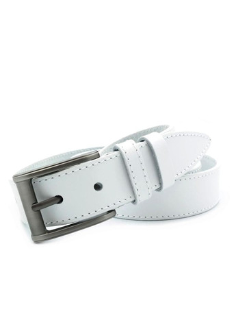 Кожаный мужской ремень 3,3х105-120 см Темно-коричневый wtro-ua-33k-0203 Weatro (362568011)