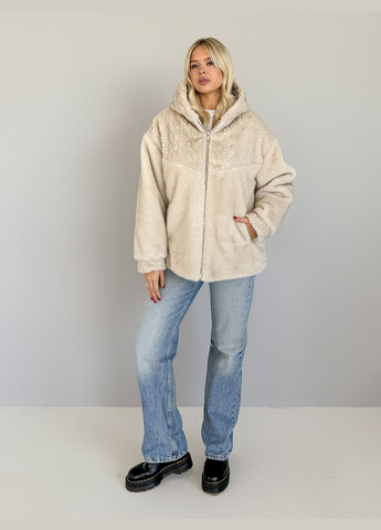 Шуба Ш-0024 44 Бежевий MioRichi (304971102)