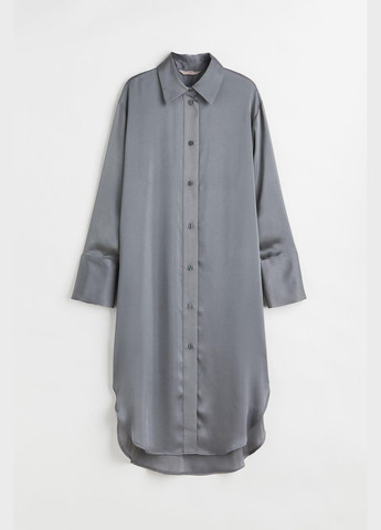 Сіра сукня максі демісезон,сірий, H&M