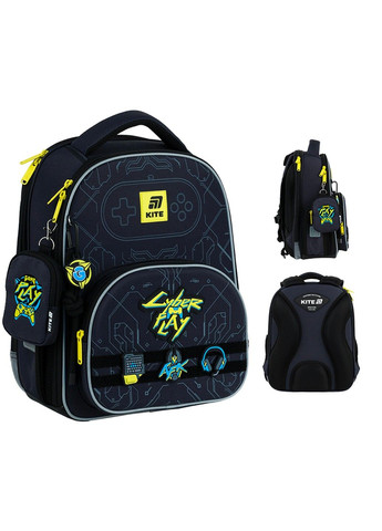 Рюкзак шкільний каркасний Education Кібер K25-556M-2 Kite (360534872)