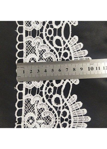 Кружево макраме 10.5 см (13м) цвет-белый (50-D22394-1) Plus-plus (352744152)