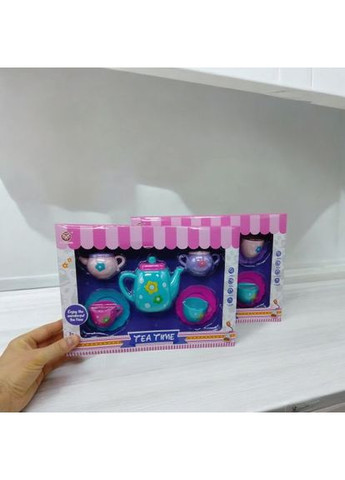 Детский чайный сервиз YAHETAI TOYS набор посуды для кукол чаепитие игровой набор для девочек ProDobro (367091231)