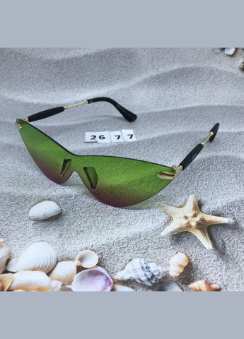 Стильні сонцезахисні окуляри без оправи No Brand (302370745)