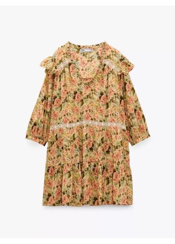 Жовтий сукня Zara