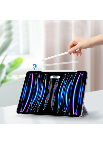 Чехол-книга Tri Fold Hard для Apple iPad Air 13" M2 2024 Purple (711725) BeCover (351559962)