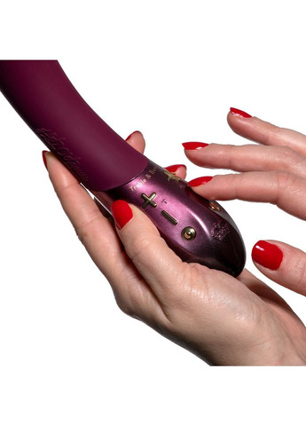 Вибратор для точки G KURVE, Treble and Bass Technology, 2 мотора, мягкий кончик SO8728 Hot Octopuss (296492108)