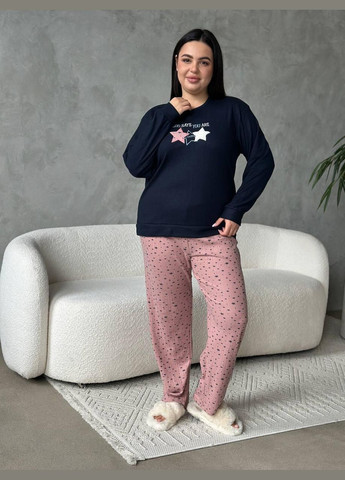 Комбинированная пижама женская больших размеров GT