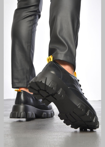 Let's Shop Лофери жіночі чорного кольору лофери чорний з штучне хутро, штучна шкіра, україна — демісезон (302661050)