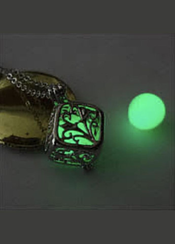 Светящийся кулон цветок Аяки, зеленый на шнурке No Brand (276328583)
